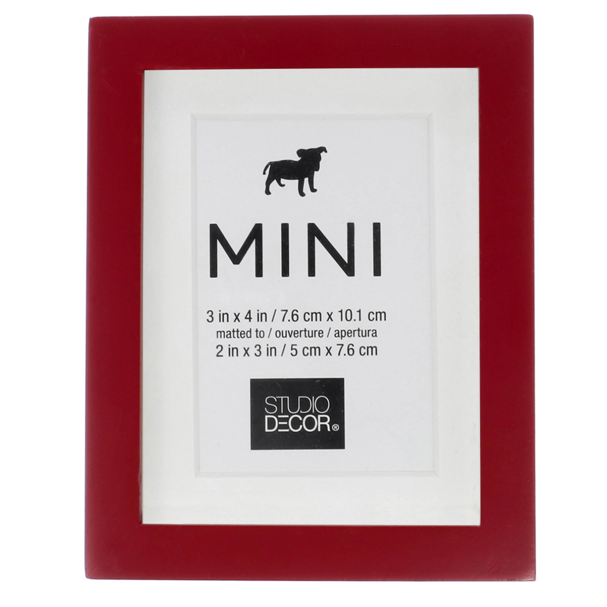 Mini Frame With Mat by Studio Décor